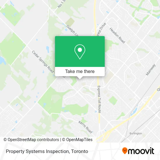Property Systems Inspection map