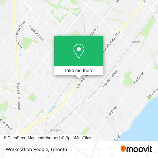 Workstation People map