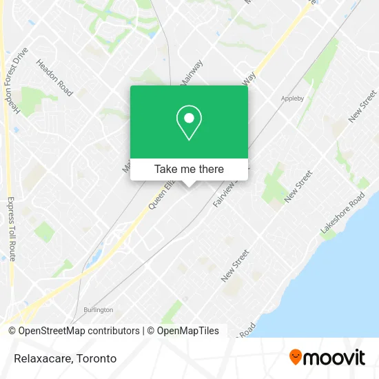 Relaxacare map