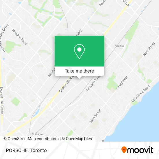 PORSCHE map