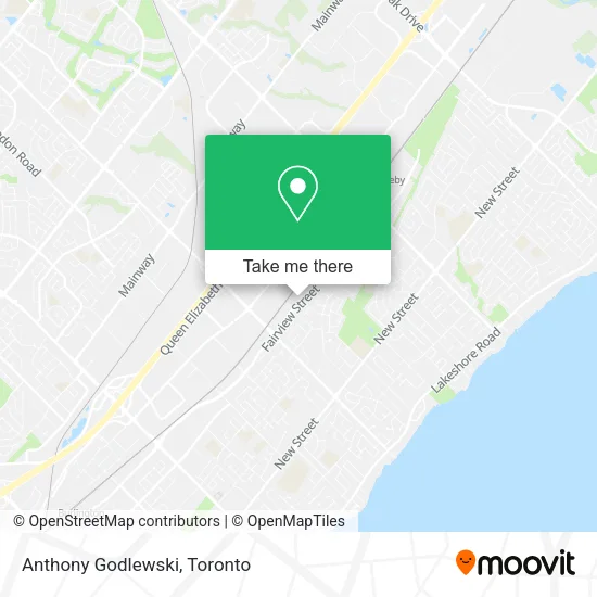 Anthony Godlewski map