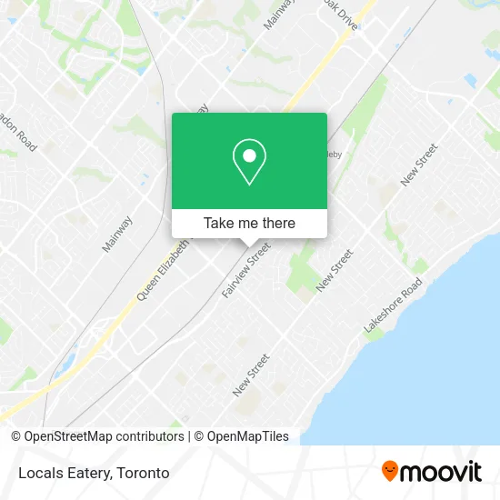 Locals Eatery map