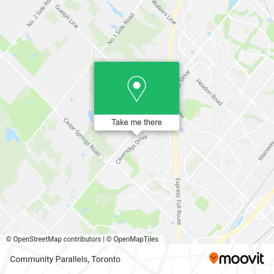 Community Parallels map