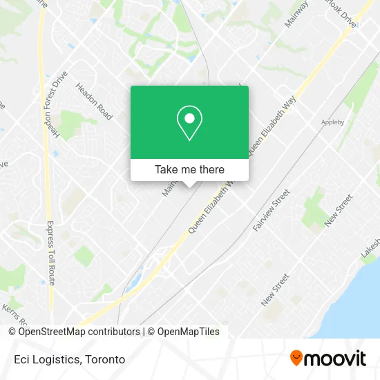 Eci Logistics map