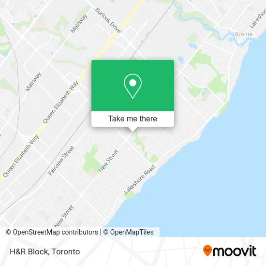 H&R Block map