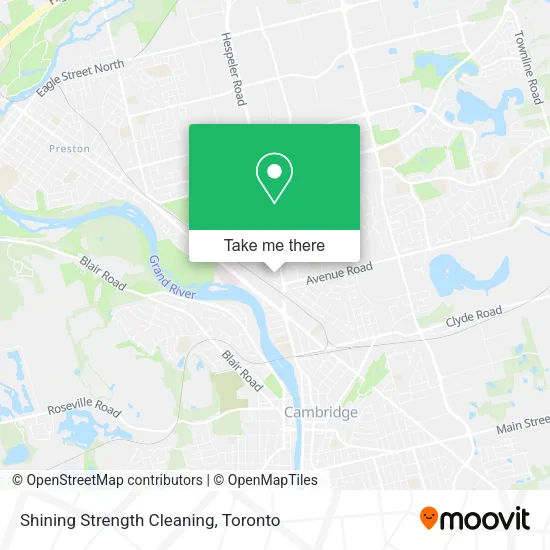 Shining Strength Cleaning map
