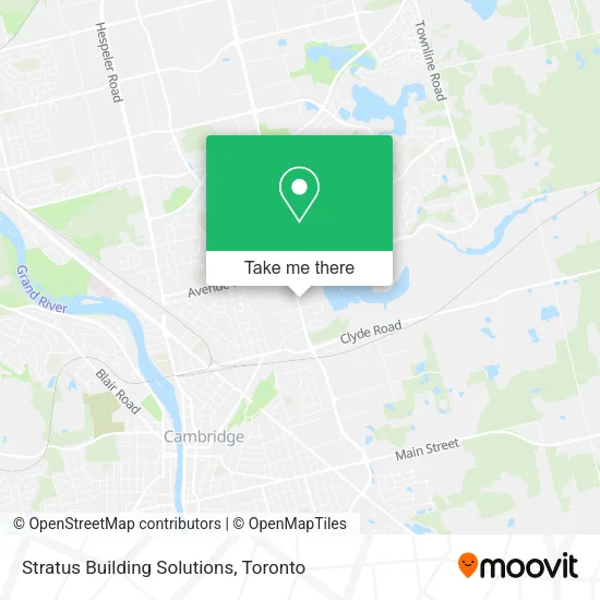 Stratus Building Solutions map