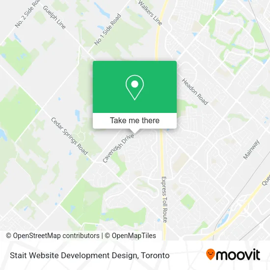 Stait Website Development Design map