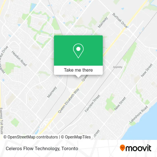 Celeros Flow Technology map