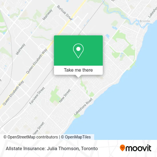 Allstate Insurance: Julia Thomson map