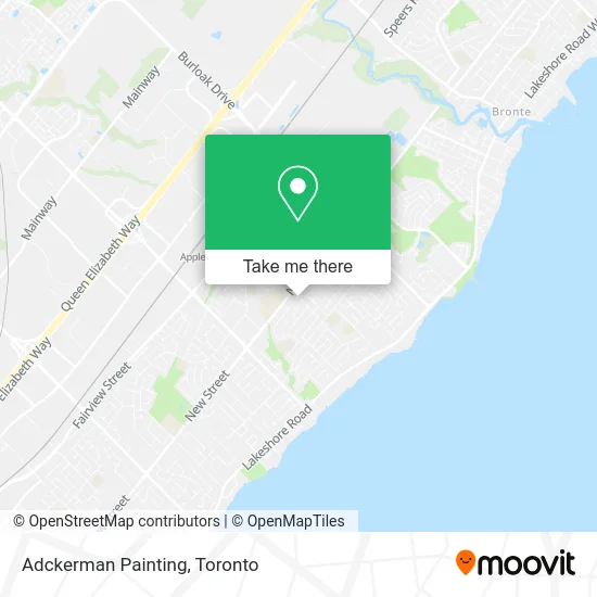 Adckerman Painting map