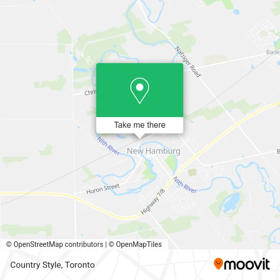 Country Style map