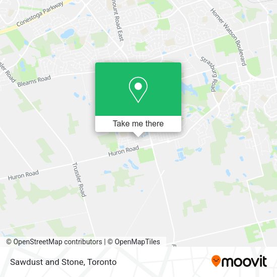 Sawdust and Stone map