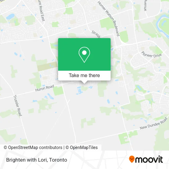 Brighten with Lori map