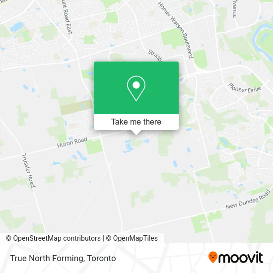 True North Forming map