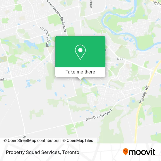 Property Squad Services map