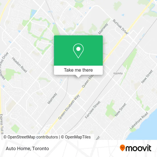 Auto Home map