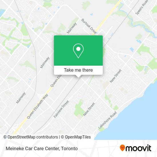 Meineke Car Care Center map