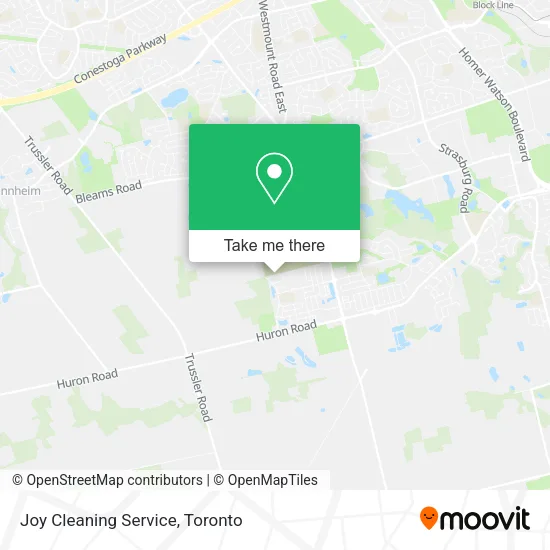 Joy Cleaning Service map