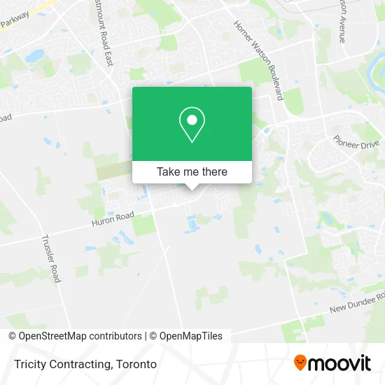 Tricity Contracting map