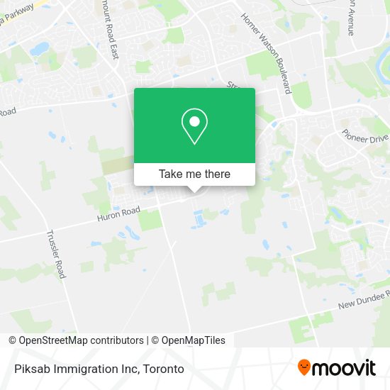 Piksab Immigration Inc map