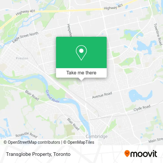 Transglobe Property map