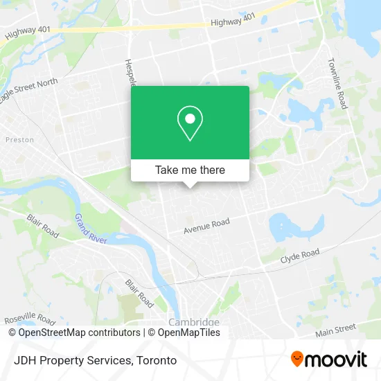 JDH Property Services map