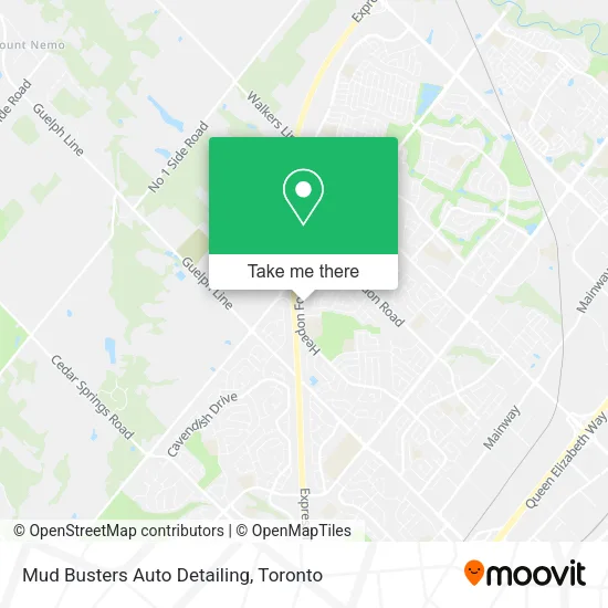 Mud Busters Auto Detailing map