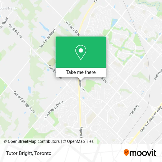 Tutor Bright map