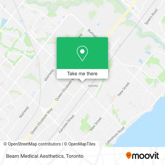 Beam Medical Aesthetics map