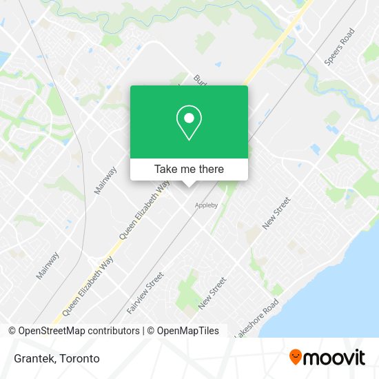 Grantek map