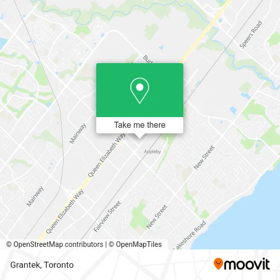 Grantek map
