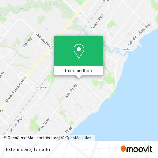 Extendicare map