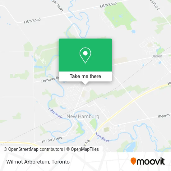 Wilmot Arboretum map