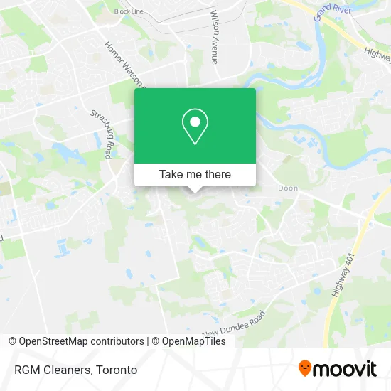 RGM Cleaners map