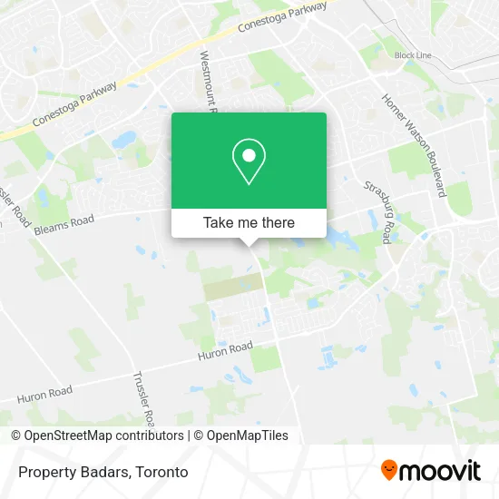 Property Badars map