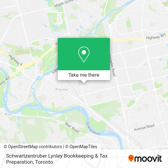 Schwartzentruber Lynley Bookkeeping & Tax Preparation map