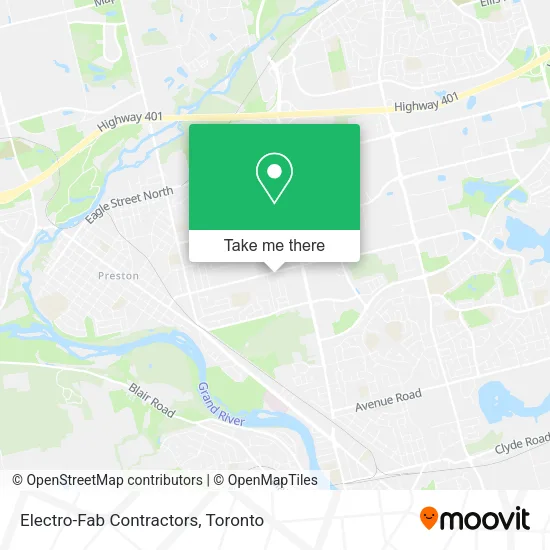 Electro-Fab Contractors map