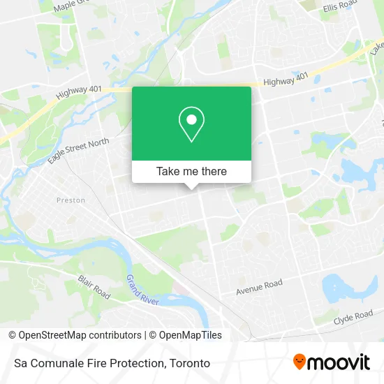 Sa Comunale Fire Protection map