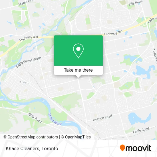 Khase Cleaners map