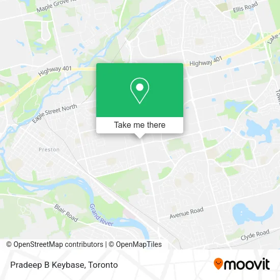 Pradeep B Keybase map