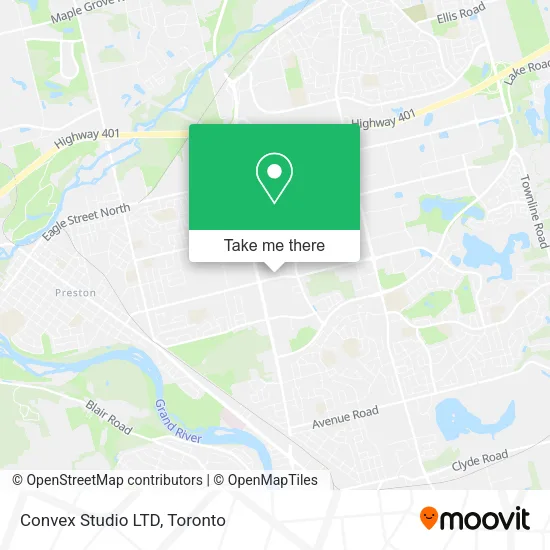 Convex Studio LTD map