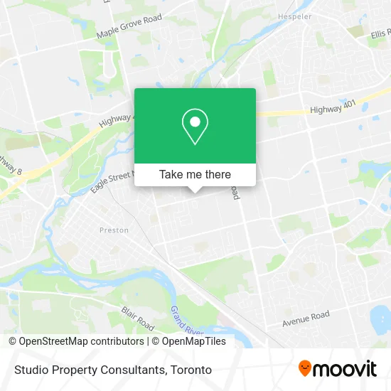 Studio Property Consultants map