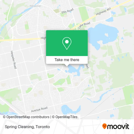 Spring Cleaning map