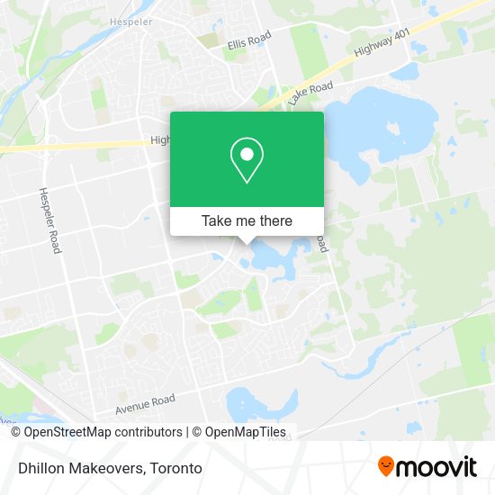 Dhillon Makeovers map