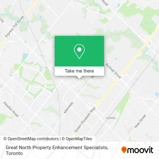 Great North Property Enhancement Specialists map