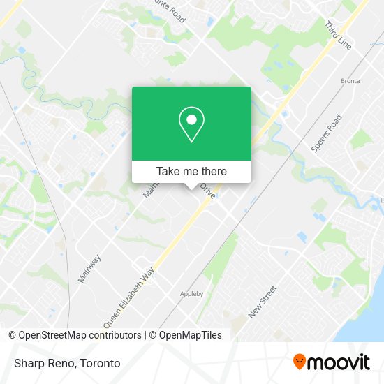 Sharp Reno map