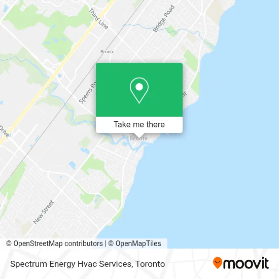 Spectrum Energy Hvac Services map