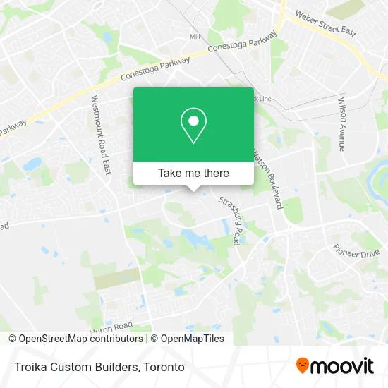 Troika Custom Builders map