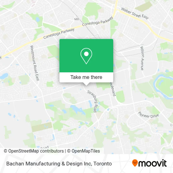 Bachan Manufacturing & Design Inc map